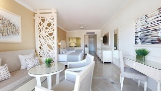 Jr Suite Delux Room BAHIA PRINCIPE FANTASIA PUNTA CANA Full Room Tour [upl. by Seyler]