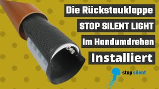 Die Rückstauklappe Stop Silent SL13 ex Light  Im Handumdrehen installiert [upl. by Gauldin]