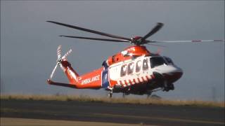 Helicopter Action at Essendon Airport [upl. by Magdalene]