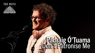 Pádraig ÓTuama  Dont Patronise Me  New York Mainstage 2018 [upl. by Enigroeg265]