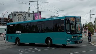 MAN 16240 GB2236 ex Leopard Coachlines no 236 on Route 1 Cashmere nearly at Chch Bus Exchange [upl. by Ttevy528]