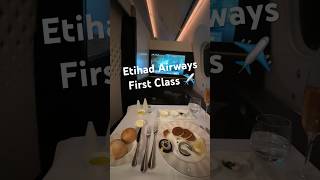 Best First class Etihad Airways First Class firstclass etihadairways boeing787 [upl. by Soni]