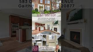 Just Listed 583 Odendhal Avenue Gaithersburg MD 20877 [upl. by Reiser]