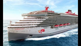 Virgin Voyages  Scarlet Lady Ship Reveal  Iglu Cruise [upl. by Annoyt]