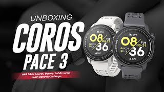 Coros Pace 3  Unboxing amp Review Smartwatch Coros Pace 3 [upl. by Walston49]