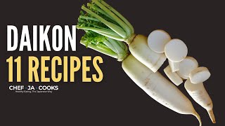 Delicious Daikon 11 Tasty Japanese Radish Recipes [upl. by Ahsimat]