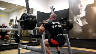 Front Squats 180kg amp 200kg [upl. by Dagmar435]