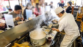 爆食いアニキ殺到！！鉄人店主の作るガッツリ焼きめしラーメン。福岡有名ラーメン５選｜THE BEST Ramen in Fukuoka [upl. by Gillan715]