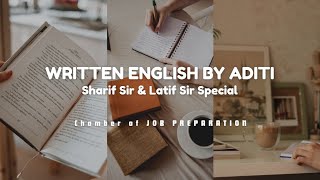 Class 1 BCS WRITTEN ENGLISH [upl. by Euqinimod]