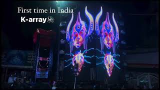 k array sound check in pune dahihandi 2024 [upl. by Malvina]