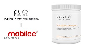 Pure TheraPro Rx TriActive Collagen  Featuring Mobilee with Gelitas Fortibone Fortigel amp Verisol [upl. by Kelwin188]