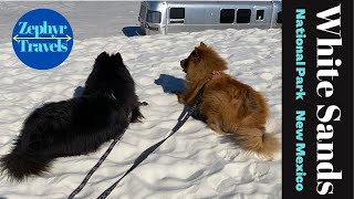 White Sands National Park  Alamogordo New Mexico  Winter Road Trip Part 5  RV Lifestyle [upl. by Joletta]