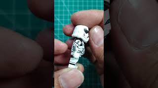 Lego Stormtrooper Plus Size  Fatman Trooper  Star Wars Unofficial minifigures clonewars shorts [upl. by Namyac345]