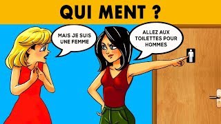 10 ÉNIGMES QUI METTRONT TON CERVEAU À L’ÉPREUVE ಠಠ [upl. by Noir187]