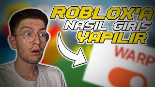 ROBLOXA NASIL GİRİLİR  GİRDİM [upl. by Adnarym]