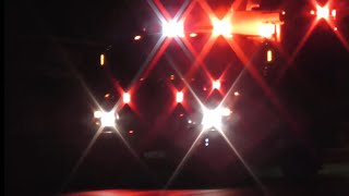 Lyndonville Rescue 36 Responding at Night [upl. by Annaoy]