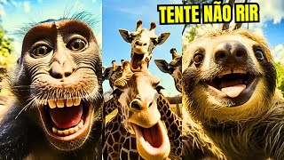 TENTE NÃO RIR Pt 4  IMPOSSIVEL NÃO RIR DOS ANIMAIS MAIS ENGRAÇADOS DA INTERNET [upl. by Pfeffer416]