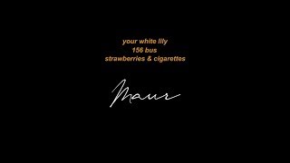 strawberries amp cigarettes  w lyrics   markmin [upl. by Prima137]