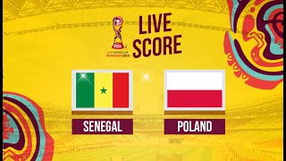 🔴LIVE SCORE  SENEGAL VS POLAND  FIFA World Cup U17 INDONESIA [upl. by Naarah]