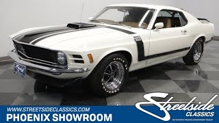 1970 Ford Mustang Boss 302 for sale  2815PHX [upl. by Ahsets]