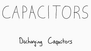 ALEVEL PHYSICS  DISCHARGING CAPACITORS [upl. by Reseta644]