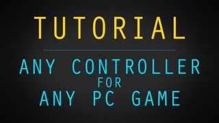 Use Any Controller with Any PC Game even Online [upl. by Reace]