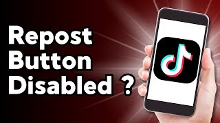 How to Fix TikTok Repost Button Not Showing [upl. by Hoyt34]