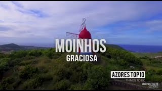 Moinhos da Graciosa  Viewpoints  Azores Top 10 Things To Do [upl. by Ronda]