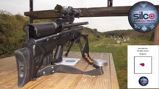 The Silco Pellet amp The Hatsan Gladius 25 yards to 50 yards [upl. by Suirauqram]