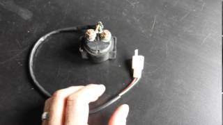 Scooter starter solenoid [upl. by Ela959]