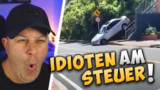 IDIOTEN AM STEUER 40 Extrem UNFÄLLE auf DASHCAM • REAKTION auf World of Idiots  patflix [upl. by Surtimed466]