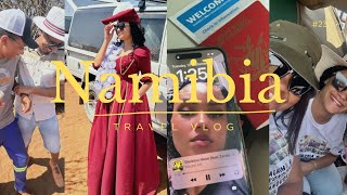 TRAVEL VLOG✈️ First week back in Namibia🇳🇦  travel preps reunited with my cousins etc [upl. by Atinaj]