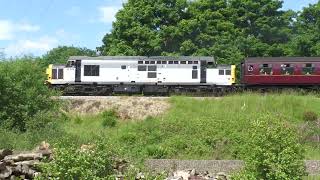 37075 after Oakworth 20th June 2024 [upl. by Kcirdnekel]