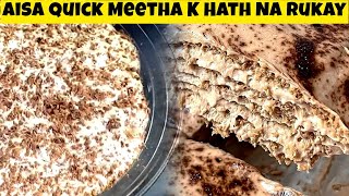 10 Minutes Cold Dessert  No Baking  No Oven  No Gelatine  Quick and Easy Recipe [upl. by Pineda]