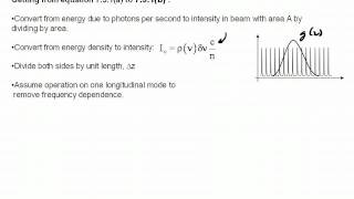 Basics of Optical Amplification part II [upl. by Otanutrof]