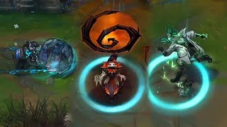 Brand Visual Effect Update Comparison  All Affected Skins  League Of Legends  Visual Rework [upl. by Iznik]