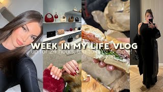 WEEKLY VLOG♡ a crazy week up for 24 hours trip to NYC amp more [upl. by Evyn305]