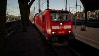 TSW 5 RE in Hagen HBF Nach Ennepetal ELok BR146 [upl. by Emmuela]