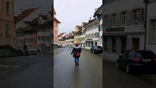 Pasyal Mode In Bischofszell Switzerland winter walking switzerland bischofszell travelvlog [upl. by Anastasius]