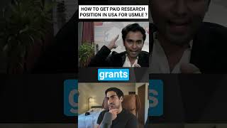 How to Get Paid Research Position in the USA 🇺🇸 for USMLE shorts usmle research [upl. by Latsirhc]