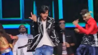 Vidyasagar Son Harsha Vardhan Dancing for Gilli Song at Malaysia concert [upl. by Neesay]