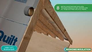 Triple Layer 018 ReRoof System  By Ecohome Insulation [upl. by Nomelif]