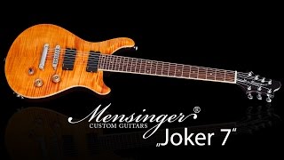 Public Peace Presents Mensinger Joker 7 String [upl. by Velick974]