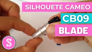 😍 Using a Graphtec CB09 Blade with Silhouette CAMEO or Portrait [upl. by Telford]