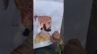 Shivaji Maharaj drawingshivajimaharaj shorts drawing [upl. by Sulamith]