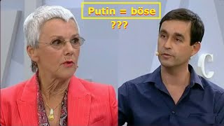 Putin verstehen Gabriele KroneSchmalz gibt Moderator RusslandNachhilfe [upl. by Mcclure608]