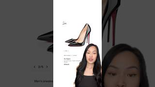 LOUBOUTINS HEELS GUIDE louboutin louboutins redbottoms highheels designerheels designershoes [upl. by Ansaev]