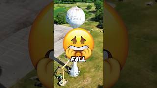 This Water Tower Fell Down 😱 [upl. by Cutcheon]