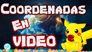 POKEMON GO ANUCIO DONDE TENGO VIDEO PROBANDO LAS COORDENADAS [upl. by Naihtsirc79]