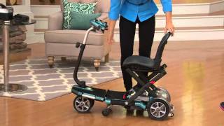 EV Rider TranSport Folding Mobility Travel Scooter [upl. by Coryden]